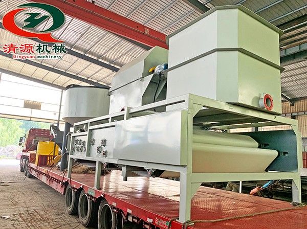 今日發貨青?？蛻艮D鼓濃縮脫水一體機砂水分離器